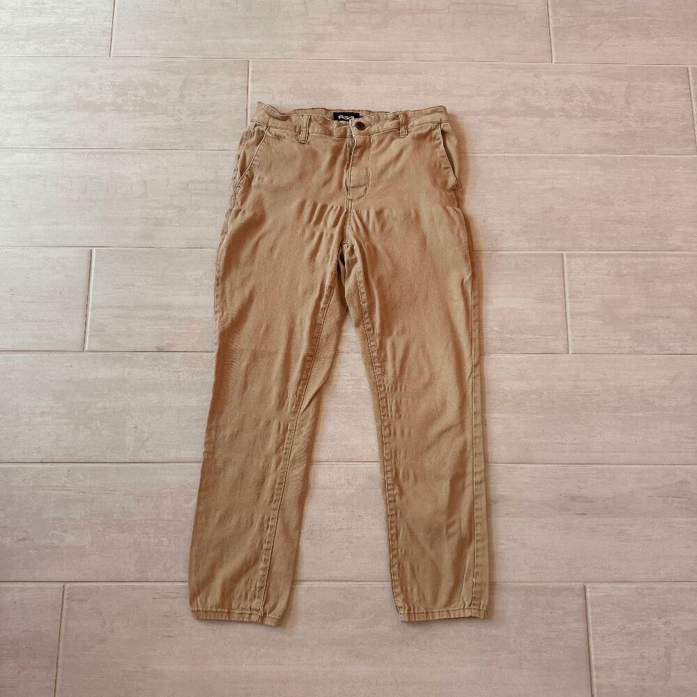 RSQ Chino Pants Skinny Khaki 31 x 30 Pockets Button Zip Cotton Spandex Set of 2